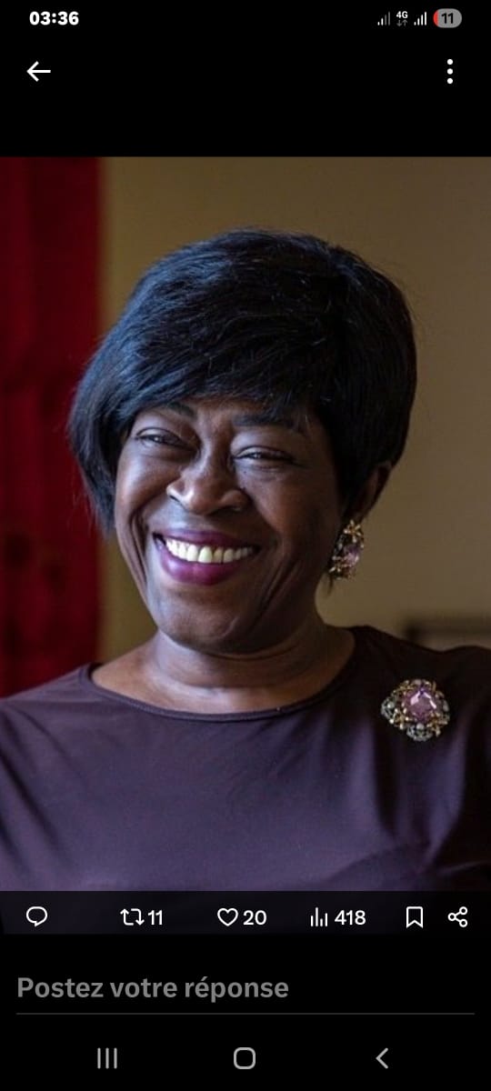 Juliana Lumumba, candidate de la RDC au poste de Secrétaire générale de la Francophonie